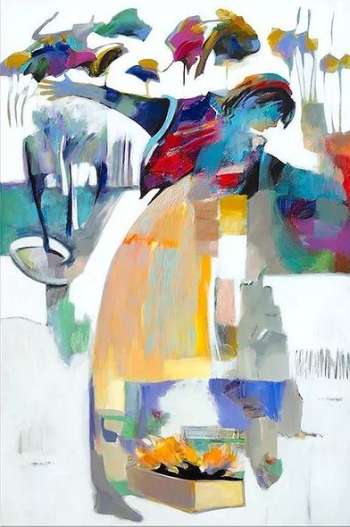 Hessam Abrishami  60x40 Limited Edition Archival Canvas Giclee:"One Special Day"