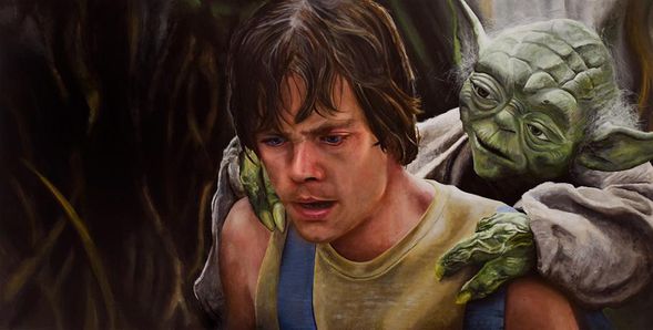 Greg Lipton Star Wars Mandalorian Limited Edition Print:"You Will Know"