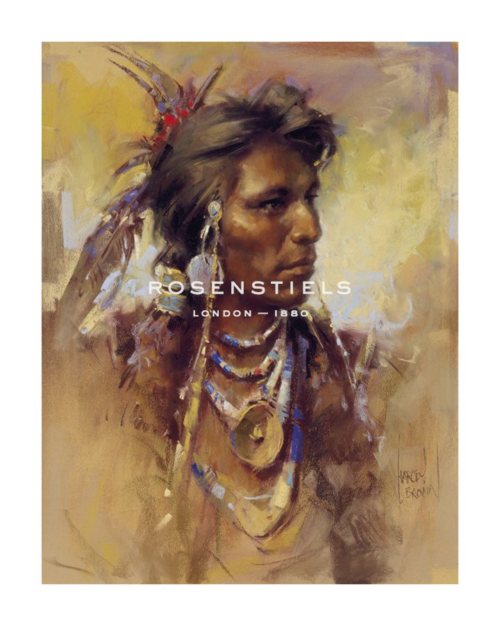 Harley Brown Hand Numbered Limited Edition Print on Paper :"Moragootch"