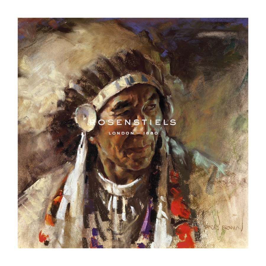 Harley Brown Hand Numbered Limited Edition Print on Paper :"Wisdom"