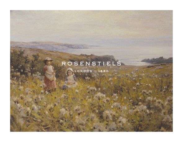 Harold Swanwick Hand Numbered Limited Edition Print on Paper :"The Flower Pickers"