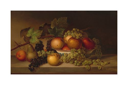 Harriet Cany Peale Hand Numbered Limited Edition Print on Paper :"Fruit"