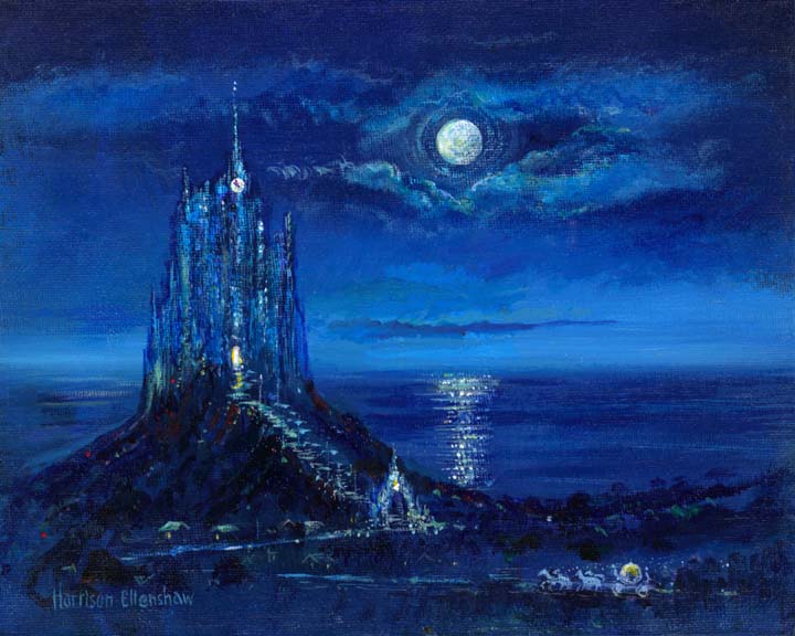 Harrison Ellenshaw Handsigned and Numbered Limited Edition Disney 