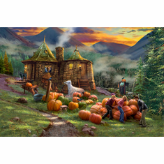 Harry Potter™ Limited Edition Fine Art Giclee:"Hagrid's Hut" 