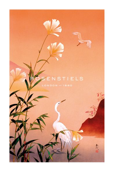 Haruyo Morita Hand Numbered Limited Edition Print on Paper :"Fuyo and Tuyukusa"