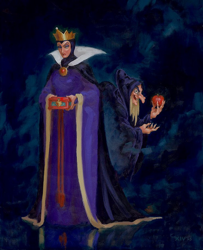 Christophe Bouchard Artist Signed Ltd Ed Gallery Wrap Canvas:"The Evil Queen"