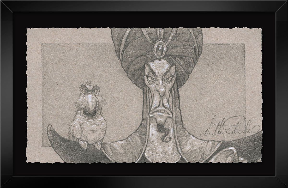 Heather Edwards Artist Signed Ltd Ed Hand-Deckled Graphite Framed Print:"Try Me"