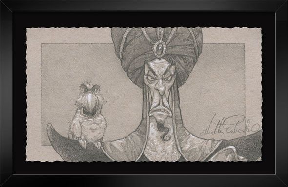 Heather Edwards Artist Signed Ltd Ed Hand-Deckled Graphite Framed Print:"Try Me"