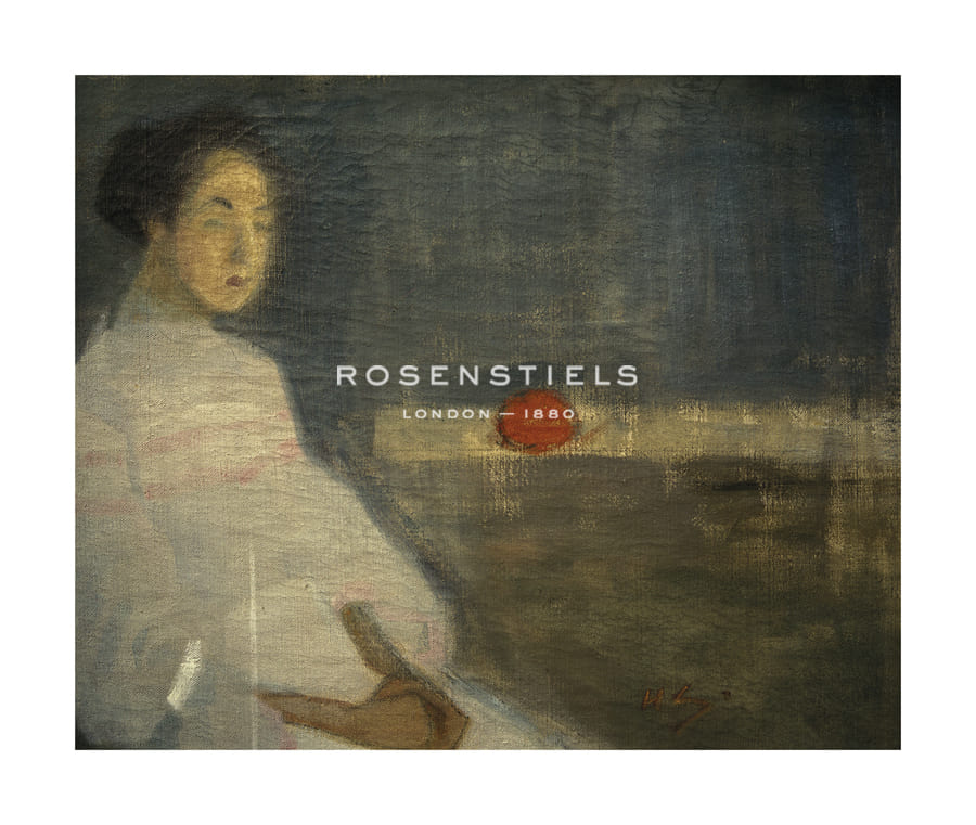 Helene Schjerfbeck Hand Numbered Limited Edition Print on Paper :"Girl with Orange"