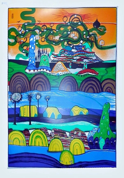 Helmut Kand Limited Edition Serigraph: "MILWITT HOLIDAY"