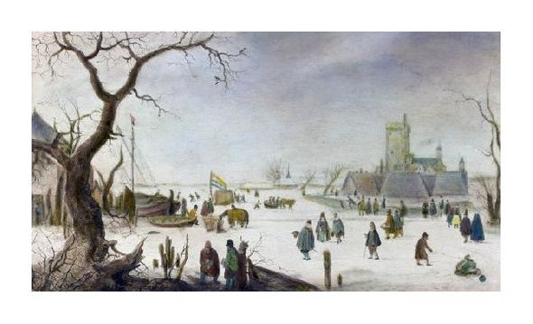 Hendrick Avercamp Fine Art Open Edition Gicl&eacute;e:"Winter Pleasure"
