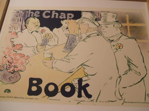 Henri de Toulouse-Lautrec Hand-pulled S2 Lithograph:"Chap Book"