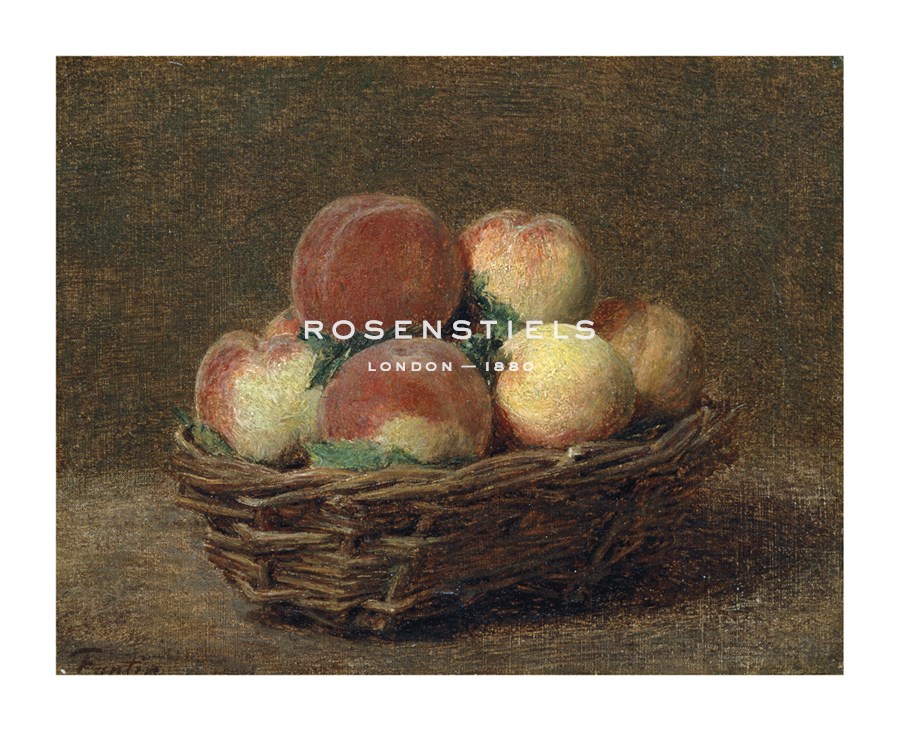 Henri Fantin-Latour Hand Numbered Limited Edition Print on Paper :"Peaches"