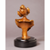 Henri Jacobs Handcrafted Solid Bronze Sculpture:"Rue de Plaisir"