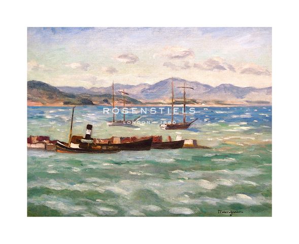 Henri Manguin Hand Numbered Limited Edition Print on Paper :"Mistral, Saint Tropez, Automne"