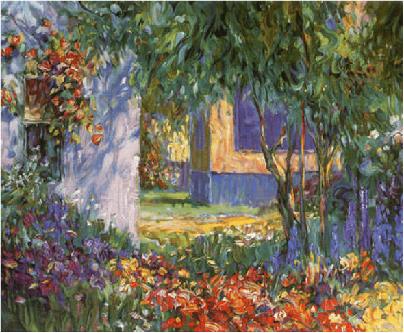 Henri Plisson Artist Signed Limited Edition Serigraph on paper:"Windows"