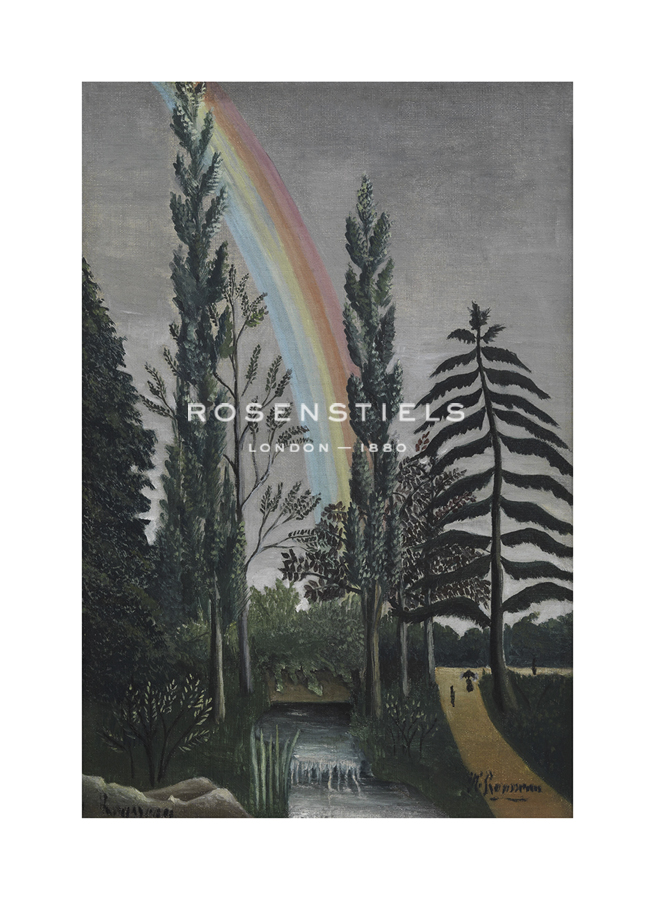 Henri Rousseau Hand Numbered Limited Edition Print on Paper :"Lac Daumesnil"