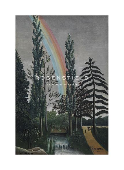Henri Rousseau Hand Numbered Limited Edition Print on Paper :"Lac Daumesnil"