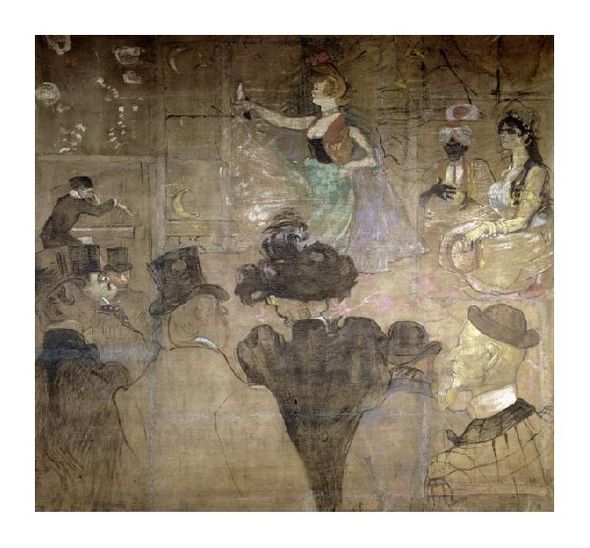 Henri Toulouse-Lautrec Fine Art Open Edition Gicl&eacute;e:"La Danse Mauresque ou les Almees"