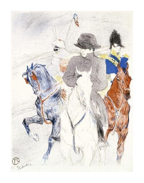 Henri Toulouse-Lautrec Fine Art Open Edition Gicl&eacute;e:"Napoleon"