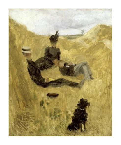 Henri Toulouse-Lautrec Fine Art Open Edition Giclée:"Party in the Country"