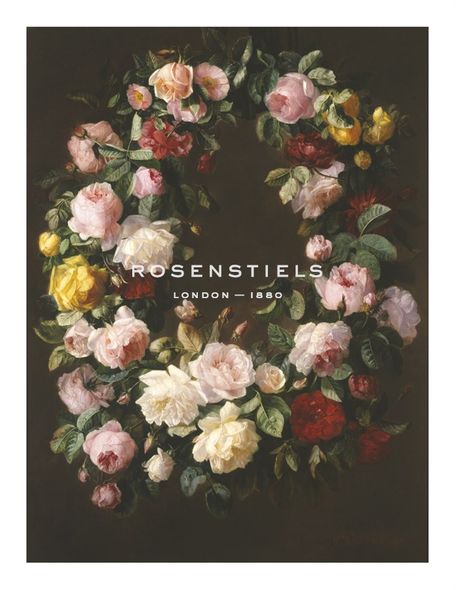 Henriette de Longchamp Hand Numbered Limited Edition Print on Paper :"Garland Of Flowers"