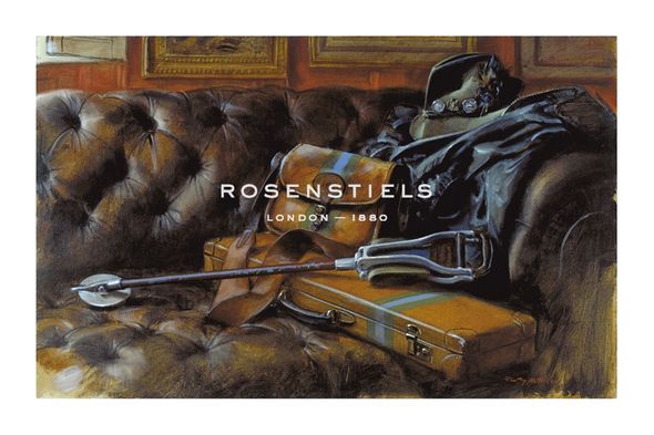 Henry Koehler Hand Numbered Limited Edition Print on Paper :"Brown Chesterfield"