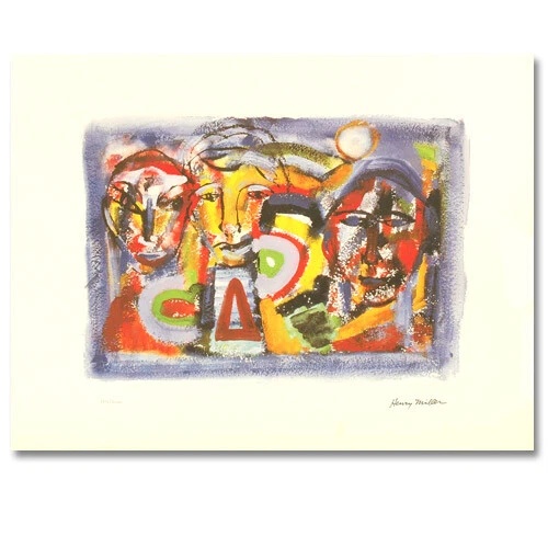 Henry Miller Limited Edition Serigraph Print: "Tropics"