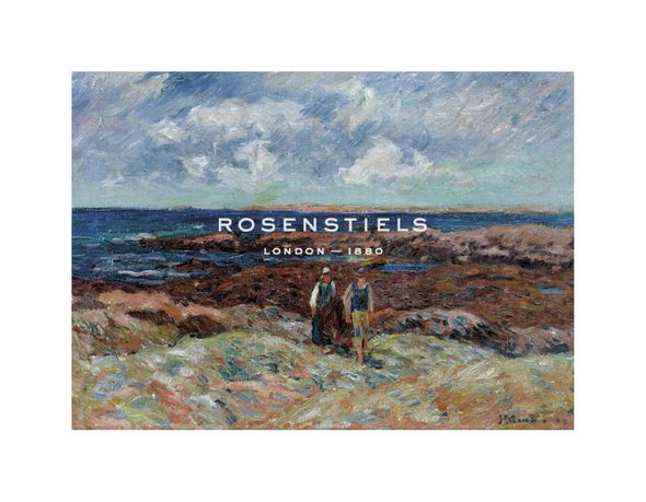 Henry Moret Hand Numbered Limited Edition Print on Paper :"La Pointe De Beg Er Morz"