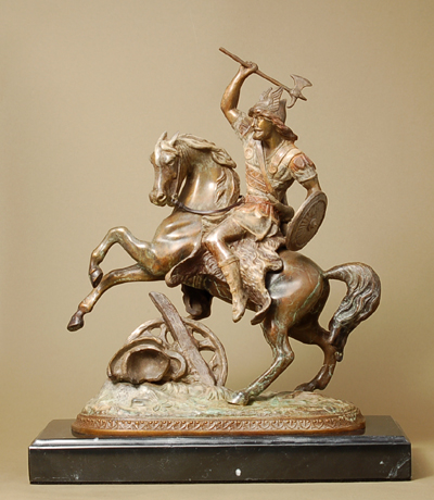 Herrmann Der Cherusker Handcrafted Solid Bronze Sculpture:"Arminius" Herrmann Der Cherusker Handcrafted Solid Bronze Sculpture:"Arminius"