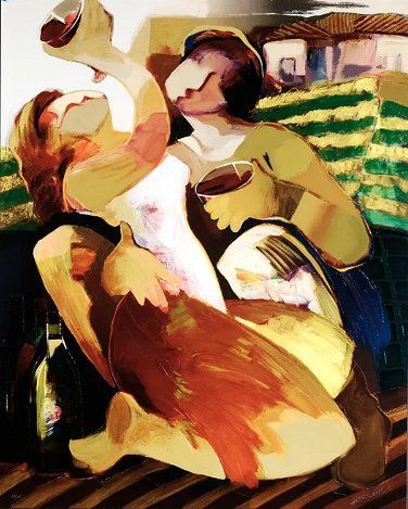 Hessam Abrishami Artist Signed Limited Edition Metal:"Sweet Afternoon"
