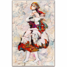 Hessam Abrishami Artist Signed Limited Edition Canvas Giclee:"Stylish"