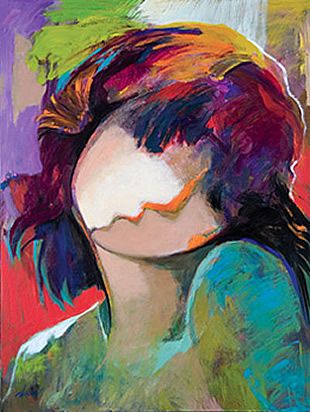 Hessam Abrishami Hand Signed and Numbered Limited Edition Archival Print on Canvas:"Internal Beauty"