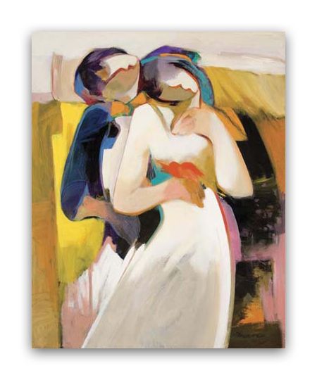 Hessam Abrishami Hand Signed and Numbered Limited Edition Archival Print on Canvas:"My Valentine"