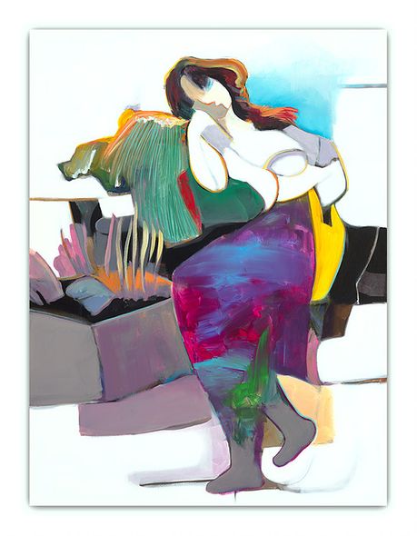 Hessam Abrishami Hand Signed and Numbered Limited Edition Canvas:"Daydreaming"
