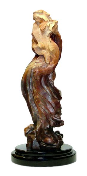 Hessam Abrishami Limited Edition Bronze Sculpture:"Inseparable "