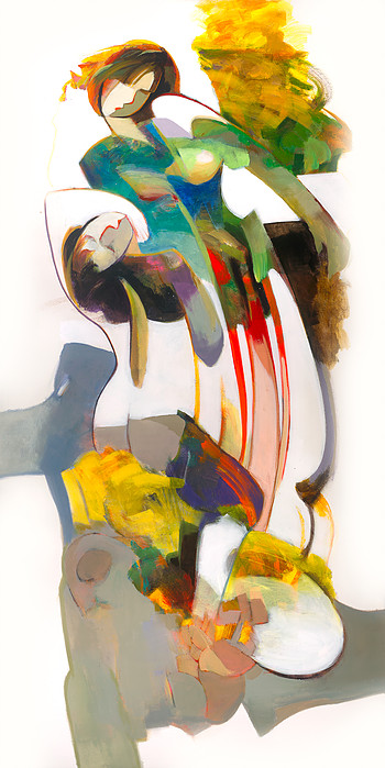 Hessam Abrishami Limited Edition 60x30 Canvas Giclee:"Young and Free"