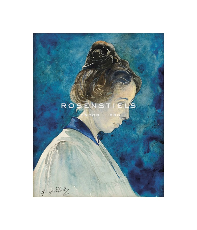 Hilma af Klint Hand Numbered Limited Edition Print on Paper :"Self Portrait"