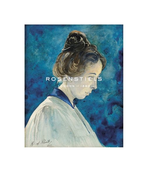 Hilma af Klint Hand Numbered Limited Edition Print on Paper :"Self Portrait"