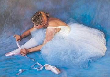 Hofmann Handsigned and Numbered Limited Edition Lithograph:"La Rhapsody En Bleu II"