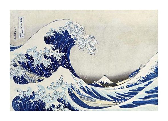 Hokusai Fine Art Open Edition Gicl&eacute;e:"The Great Wave of Kanagawa"