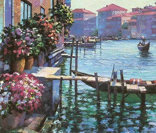 Howard Behrens Limited Edition Serigraph on Paper: "Afternoon Sun"