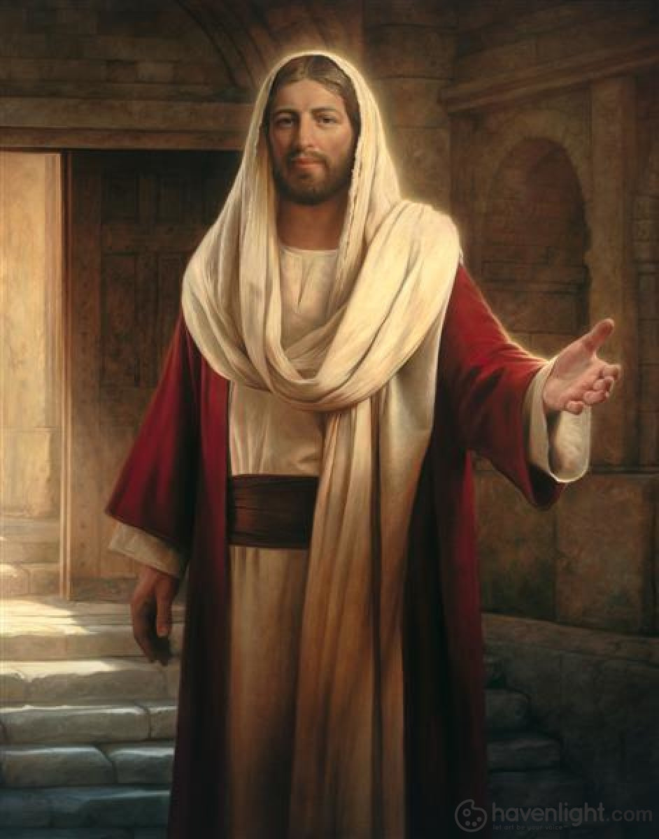 Howard Lyon Fine Art Canvas Giclee: "Come Follow Me"