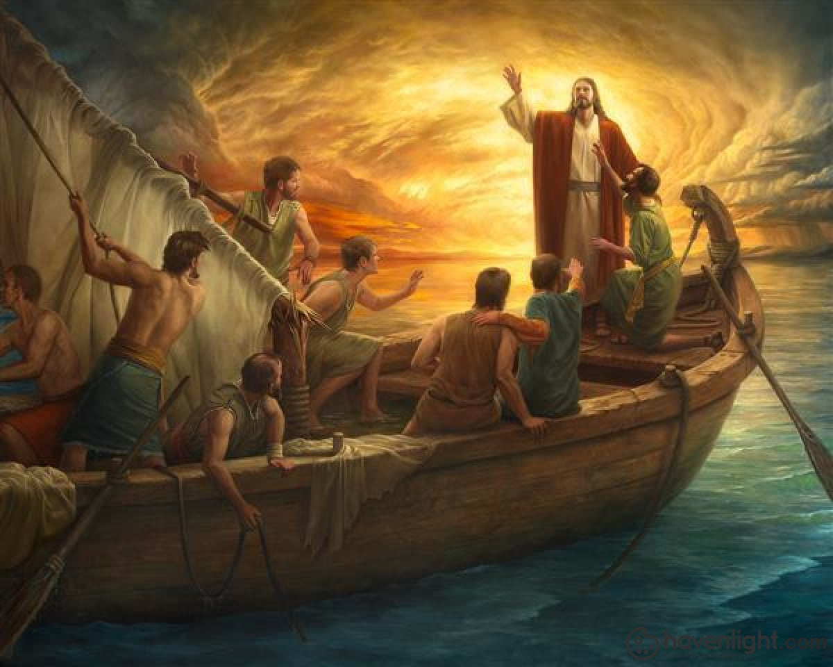 Howard Lyon Fine Art Canvas Giclee: "From Fear to Faith"
