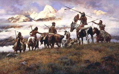 HOWARD TERPNING 42X26 Secondary Market Art: "PLOY CNV"