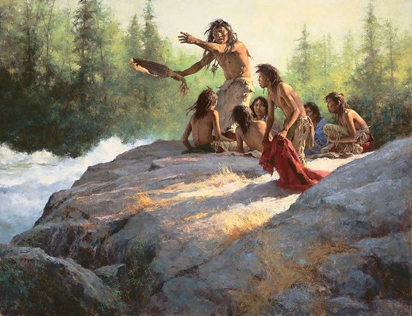 HOWARD TERPNING 43X33  Secondary Market Art: "MYSTERY UNDERWATE GCNV"