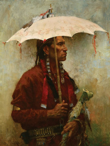 Howard Terpning Artist Proof Limited Edition Print:"Prairie Shade"