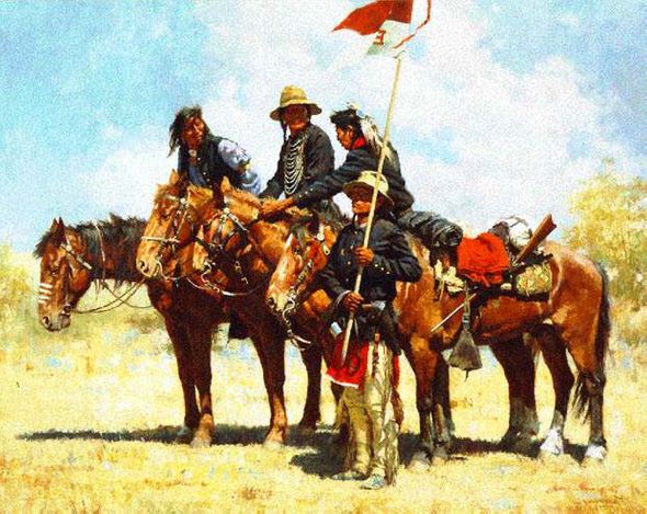 Howard Terpning Limited Edition Print:"Army Regulations"