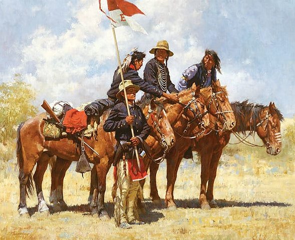 Howard Terpning Limited Edition Print:"Army Regulations"