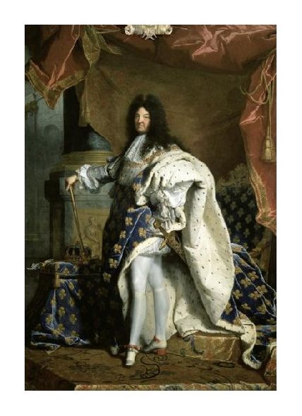 Hyacinthe Rigaud Fine Art Open Edition Gicl&eacute;e:"Louis XIV, King of France "